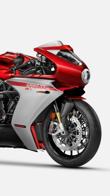 MV Agusta Superveloce S, 2025, 5K, Sports bikes, White background