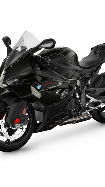 BMW S 1000 RR, 2024, 5K, White background, Sports bikes