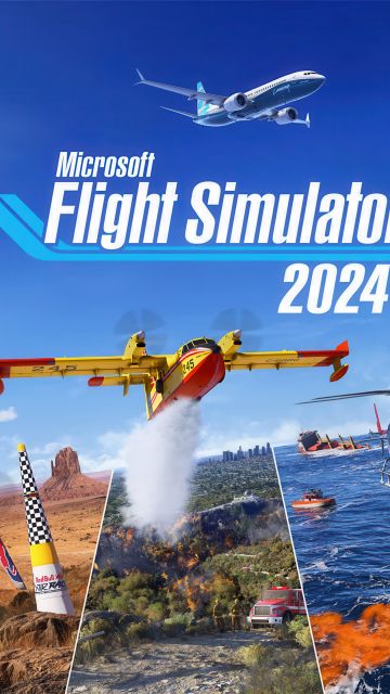 Microsoft Flight Simulator, 2024, Video Game, Game Art, 5K