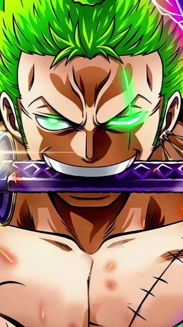 Roronoa Zoro, Fearless, One Piece, 5K