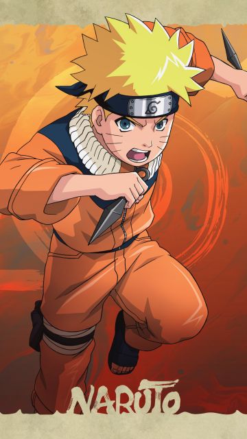 Naruto Uzumaki, Poster, 5K