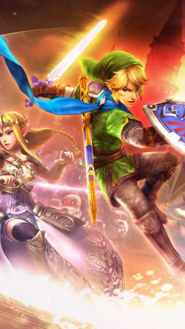 Hyrule Warriors, Video Game, Game Art, Link