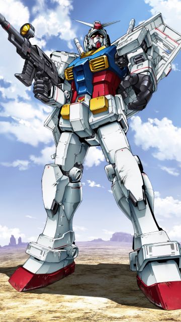 RX-78-2 Gundam, Mobile Suit Gundam, 5K, Robot