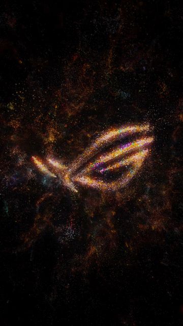 ROG Phone 9, Stock, ASUS ROG, Dark background, Cosmic, 5K