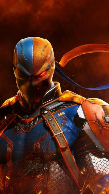 Deathstroke, Suicide Squad: Kill the Justice League, 2024 Games, Orange background