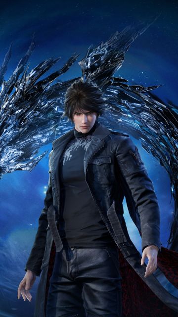 Lost Soul Aside, Key Art, 2025 Games, PC Games, PlayStation 5, PlayStation 4, Blue background