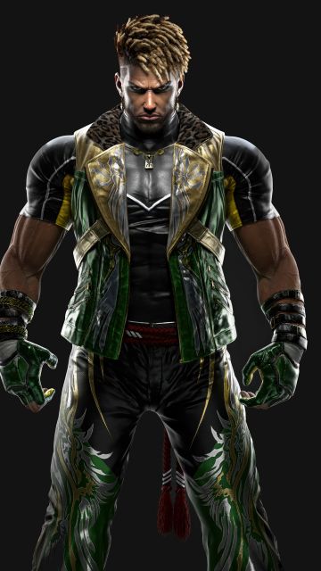 Eddy Gordo (Tekken 8), 12K, Dark background, 5K, 8K, 10K, Tekken 8, Eddy Gordo