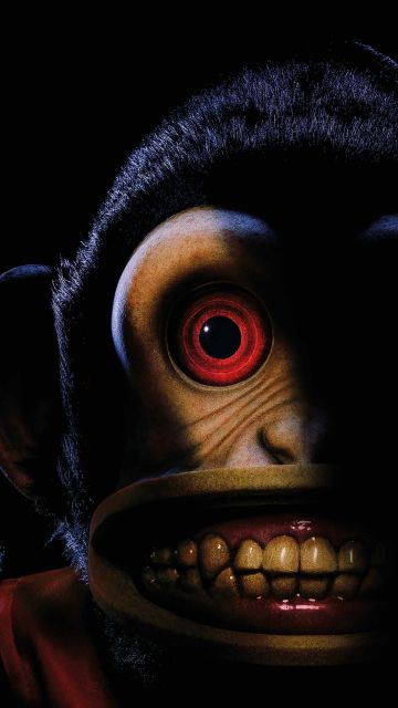 The Monkey, 2025 Movies, Black background, 5K, Horror Movies