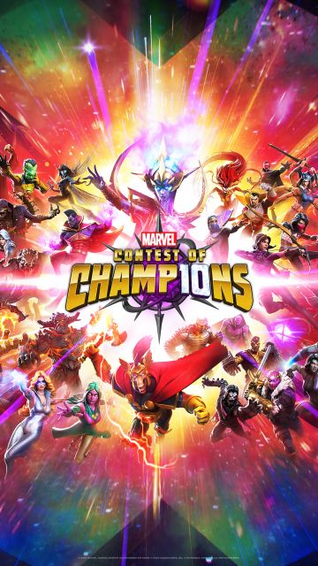 MARVEL Contest of Champions, 10th Anniversary, Key Art, 2025 Games, Android games, iOS Games