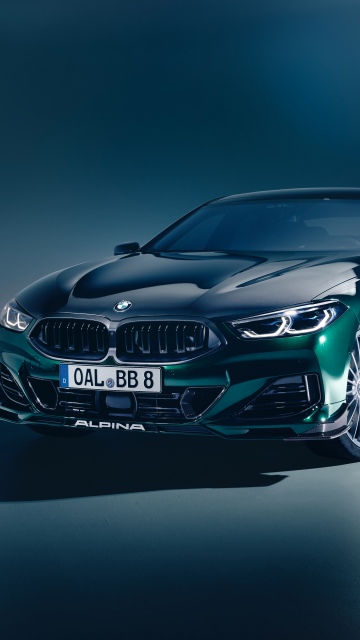 BMW Alpina B8 GT Gran Coupe, 2025, 5K, 8K, BMW 8 Series