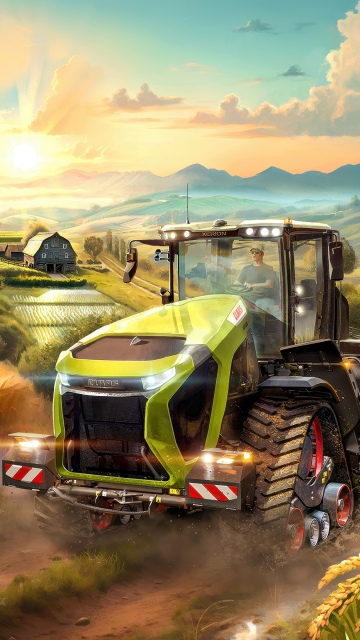 Farming Simulator 25, Key Art, 5K, Video Game