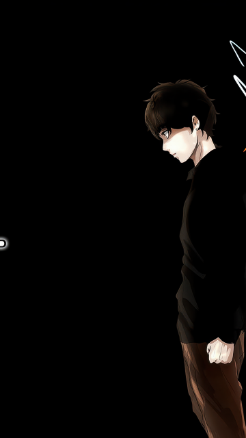 Twenty-Fifth Bam, Tower of God, AMOLED, Black background, 5K