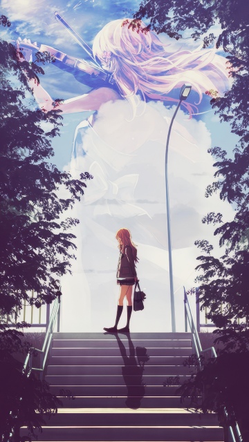 Your Lie in April, Kaori Miyazono, Dark aesthetic