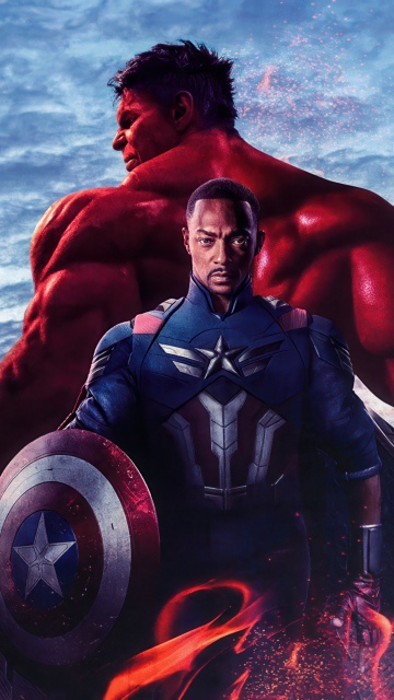 Anthony Mackie, Thunderbolt Ross (Red Hulk), Captain America: Brave New World, 2025 Movies, Marvel Comics