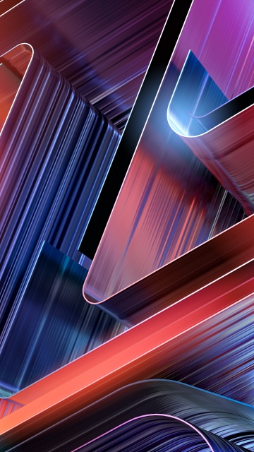 3D Render, Abstract art, Neon, Geographic, Vibrant, Modern, Dynamic, Futuristic