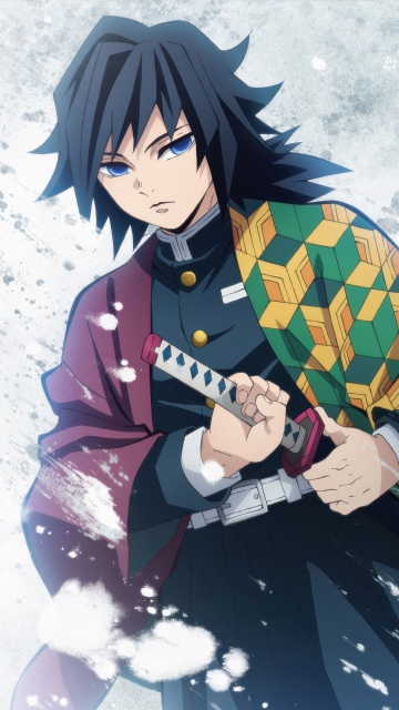 Giyu Tomioka, Tanjiro Kamado, Demon Slayer: Kimetsu no Yaiba