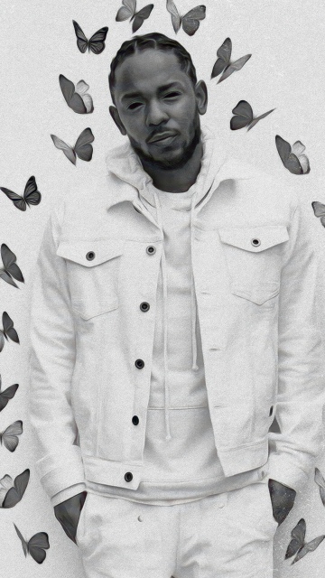 Kendrick Lamar, White aesthetic, Black and White