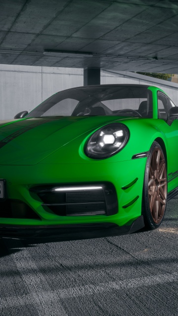 Green, Porsche 911 Carrera T, Luxury sports cars, Supercars, 5K, 8K