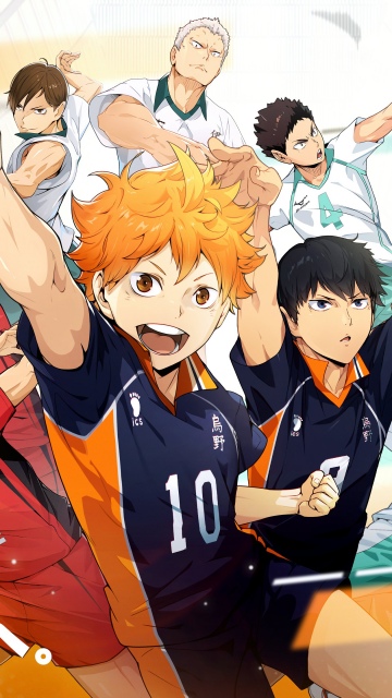 Haikyu!! Fly High, Key Art, 2025 Games, Shoyo Hinata, Haikyuu, 5K