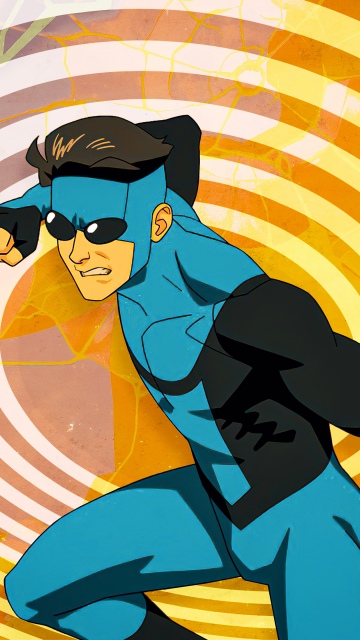 Invincible (Season 3), 5K, Invincible, Season 3, Swirly background