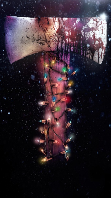 Silent Night Deadly Night, 2025 Movies, 5K, Dark background