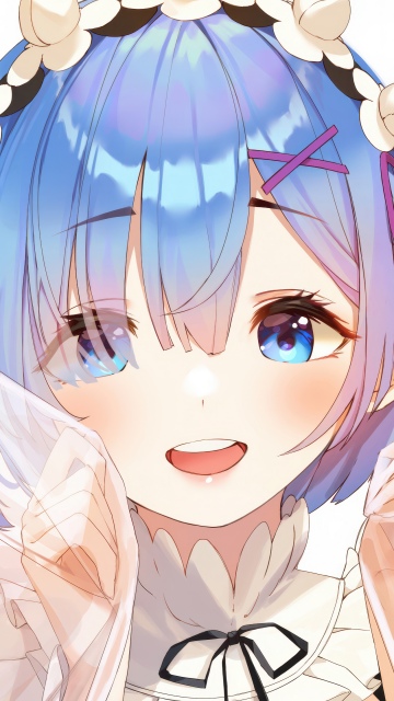 Rem (Re:Zero), 5K, Anime girl