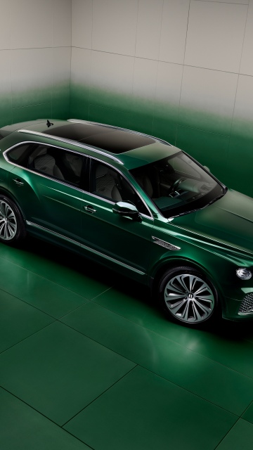 Bentley Bentayga EWB Atelier Edition, Mulliner, 2025, 5K, 8K, Green aesthetic