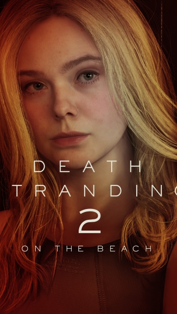 Death Stranding 2: On the Beach, Elle Fanning, 2025 Games, PlayStation 5, 5K, Dark background