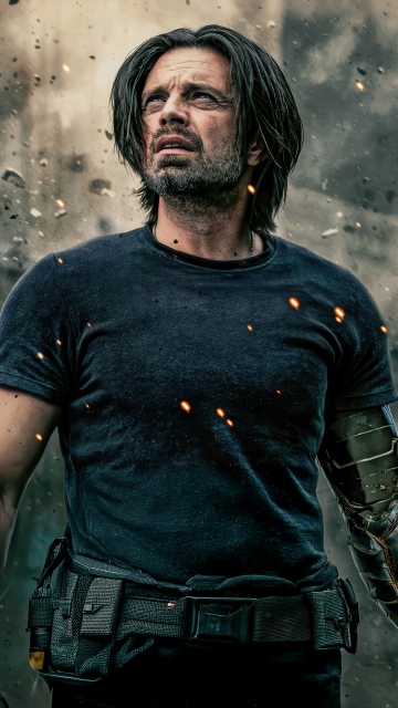 Sebastian Stan, Bucky Barnes, Thunderbolts, 2025 Movies, 5K, Winter Soldier