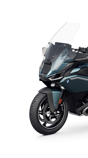 BMW R 1300 RT, 2025, Touring bike, White background, 5K