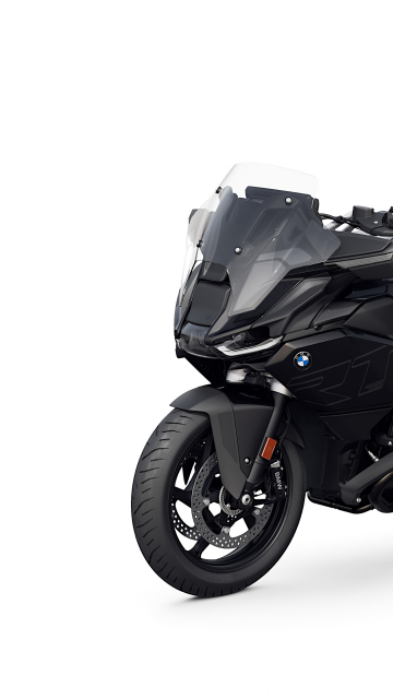 BMW R 1300 RT Triple Black, 2025, Touring bike, BMW R 1300 RT, White background