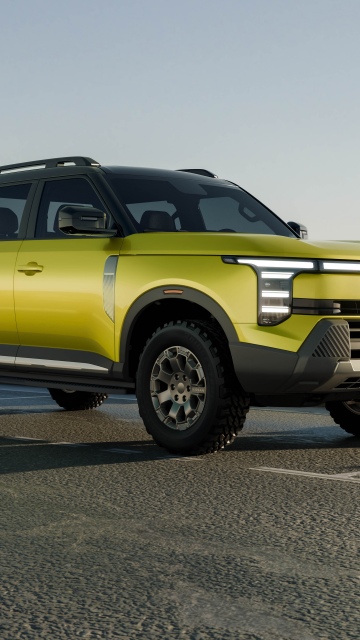 Nissan Frontier Pro Plug-in Hybrid, 2025, 8K, 5K, Electric SUV