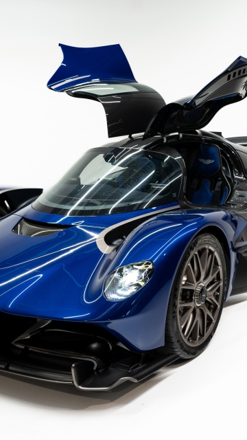 Aston Martin Valkyrie, 8K, Hybrid sports car, 5K, White background