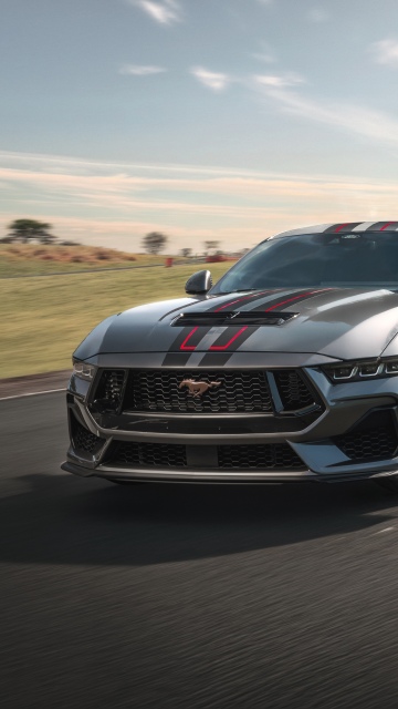 Ford Mustang GT Performance, 2025, Anniversary Edition, 5K, 8K, Race track