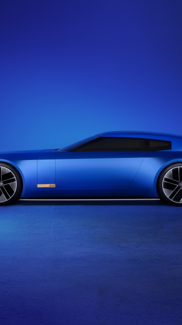 Jaguar Type 00, French Ultramarine, Concept cars, 5K, 8K, Blue aesthetic