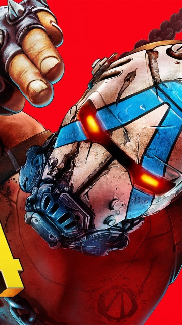 Borderlands 4, Key Art, Red background, 2025 Games