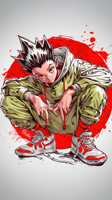 Gon Freecss, AI art, Hunter, 5K