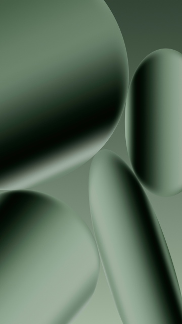 Google Pixel 10 Pro, Green dark wallpaper