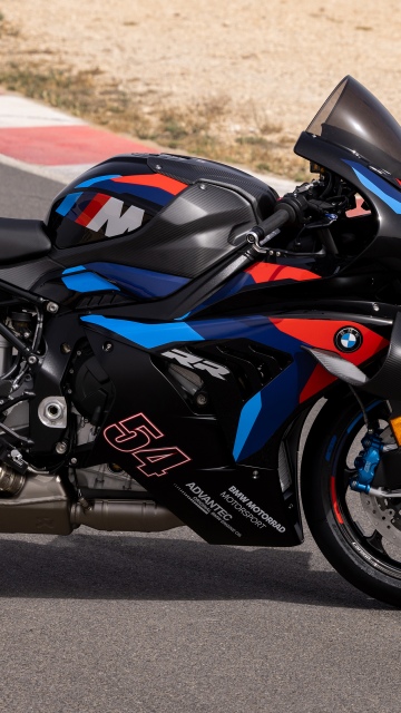 BMW M 1000 RR, Racing motorcycle, Asphalt, 5K, Sports bikes