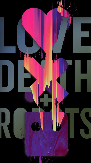 Love Death Robots, 8K, Black background, 5K, TV series, AMOLED