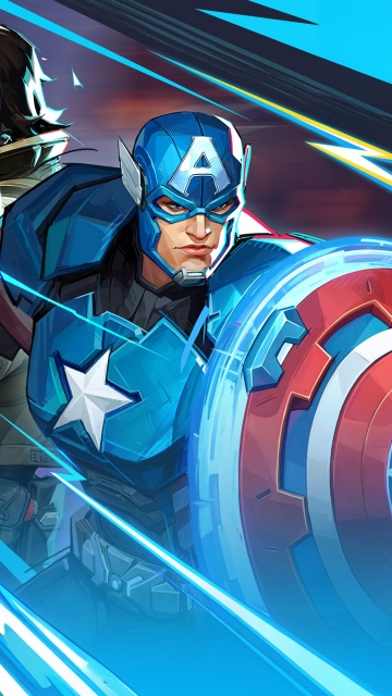 Captain America, Winter Soldier, Marvel Rivals