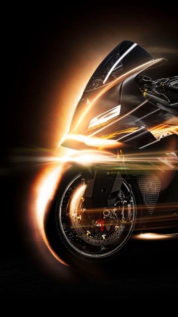 BMW Motorrad Concept RR, 8K, 2026, 5K, Dark background