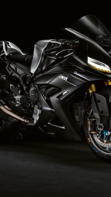 BMW Motorrad Concept RR, Dark aesthetic, 2026, 5K, 8K, Dark background