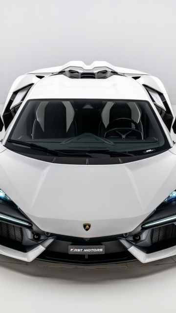 Lamborghini Revuelto, White aesthetic, White cars, 5K, 8K