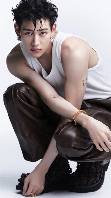 BamBam, White background, Thai singer