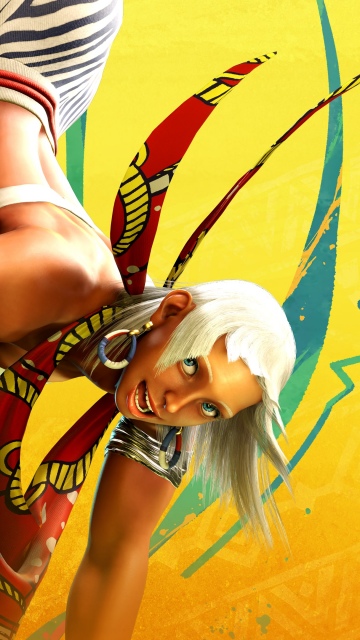 Elena, Street Fighter 6, Yellow background