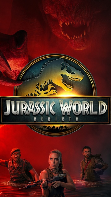 Jurassic World Rebirth, Movie poster, 2025 Movies, 5K