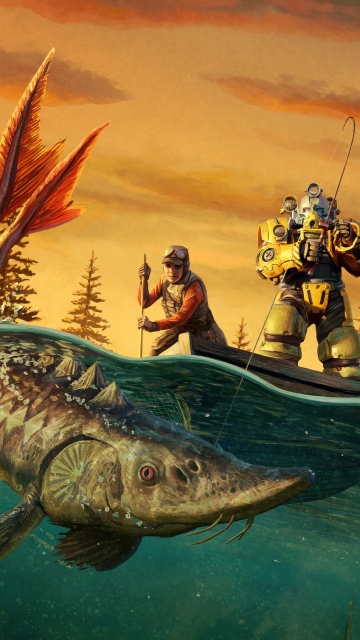Fallout 76, Gone Fission, Fishing, 2025 Games, 5K