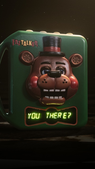 Five Nights at Freddy's 2, Poster, 5K, Dark background, FNAF, Freddy Fazbear, Retro