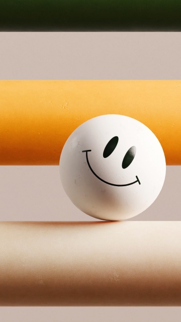 Smiley face, Sphere, Happy, Yellow aesthetic, Minimalist, Happiness, Joy, Emoji, Stripes